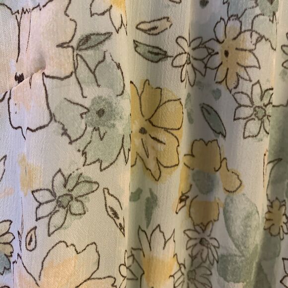 NWT Monteau Los Angeles Dress S Halter High Neck Sleeveless Sundress Lined 3522 - Picture 11 of 12